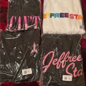 Jeffree Star bundle BNIB hoodies, Tee, Socks